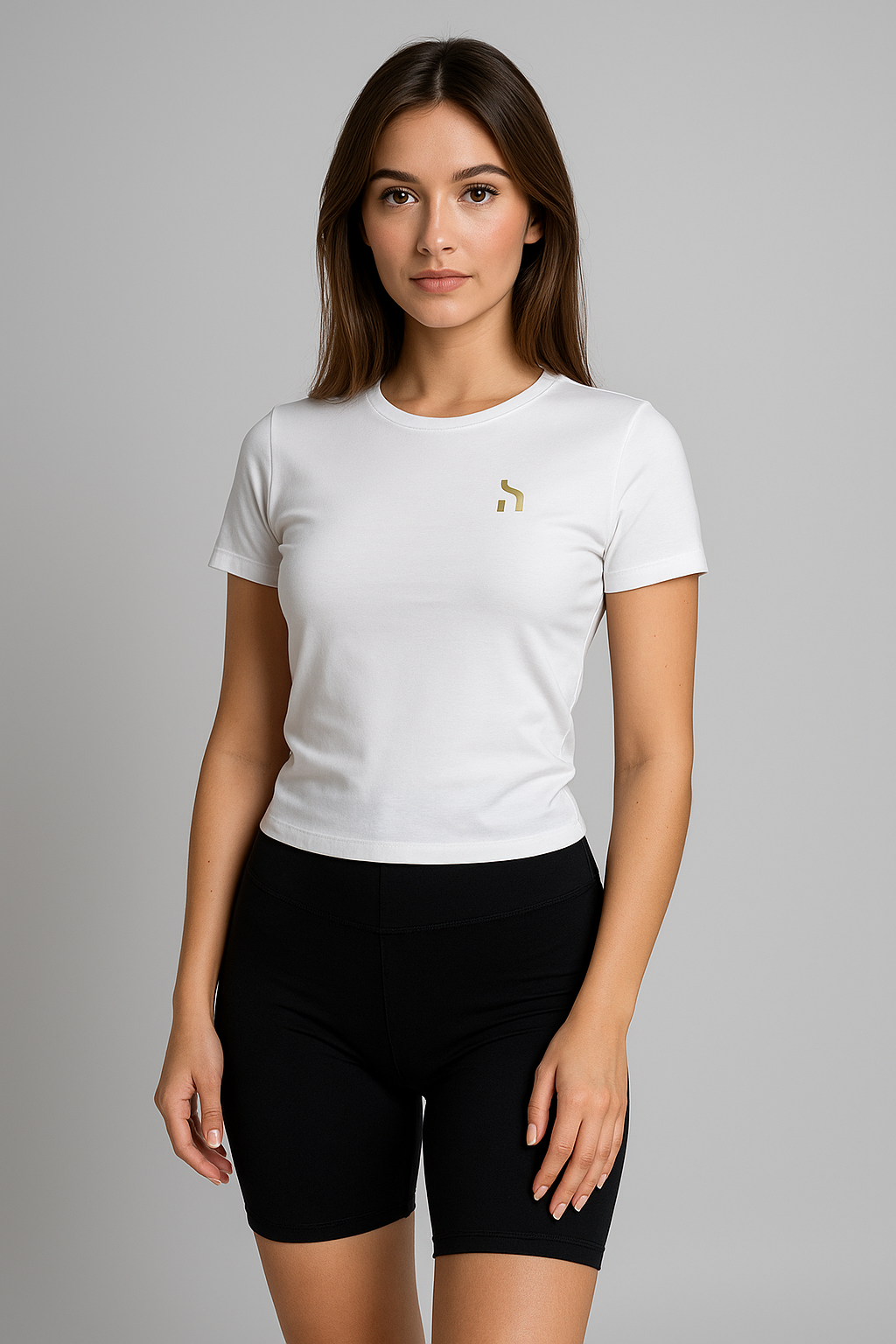 Haensch Signature T-Shirt – White Edition (Damen)