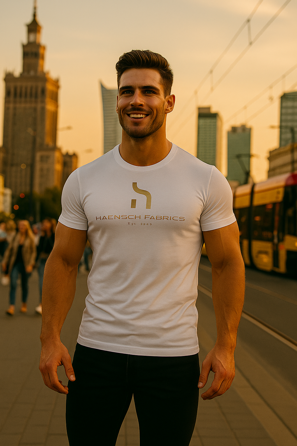 Slim Fit T-Shirt – White Edition