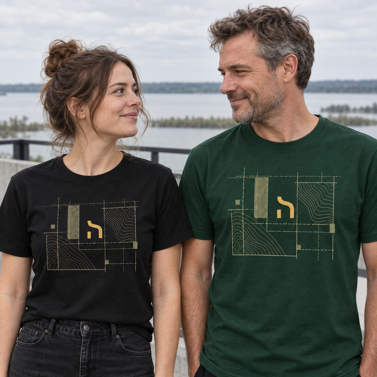 Haensch Utility Grid T-Shirt