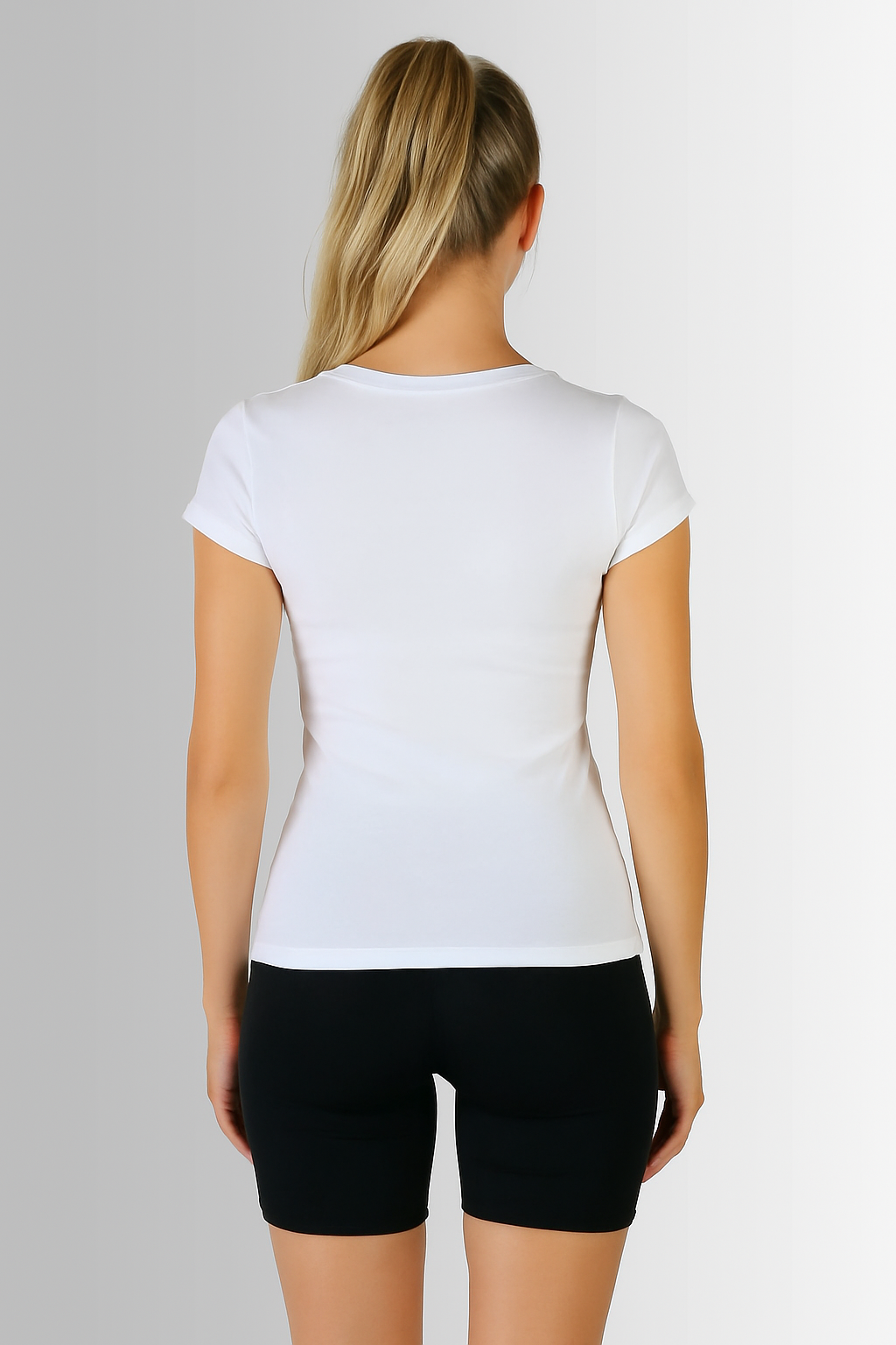 Haensch Logo T-Shirt – White Edition (Damen)