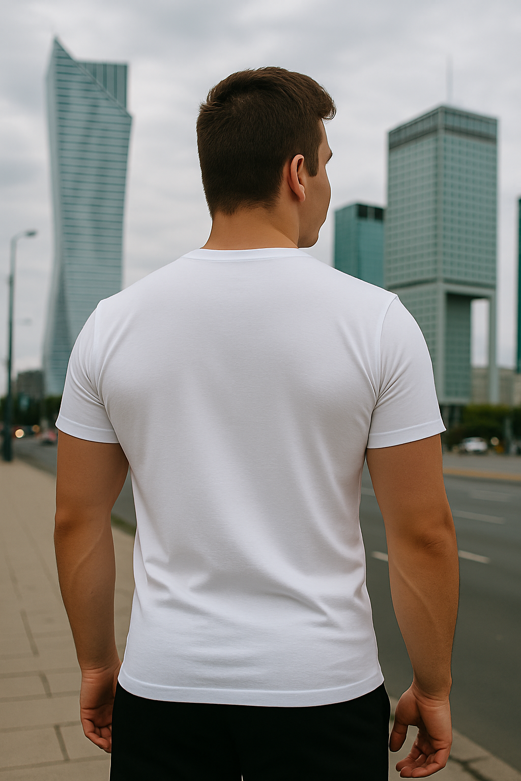 Slim Fit T-Shirt – White Edition