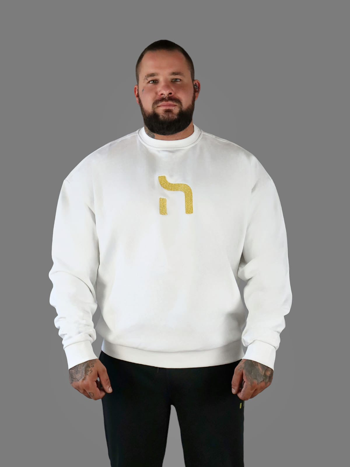 Hoodie Sew White