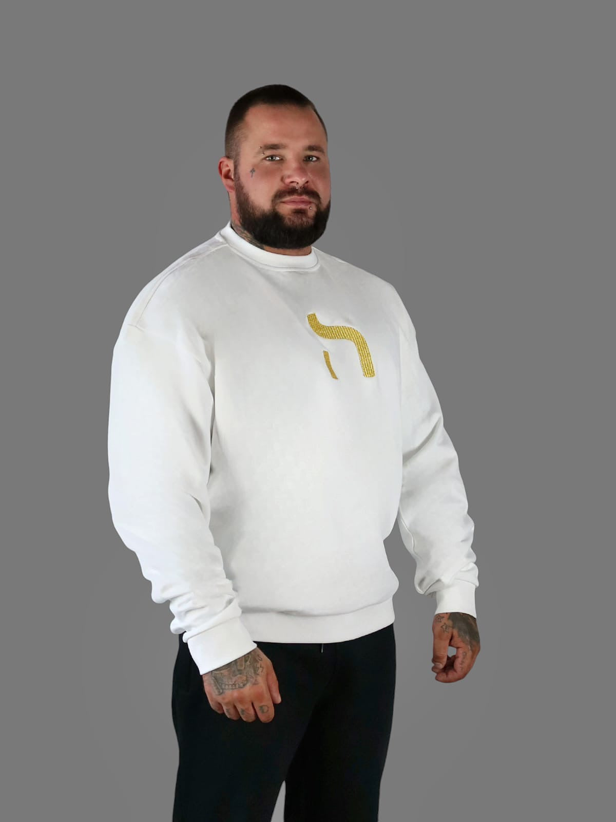 Hoodie Sew White