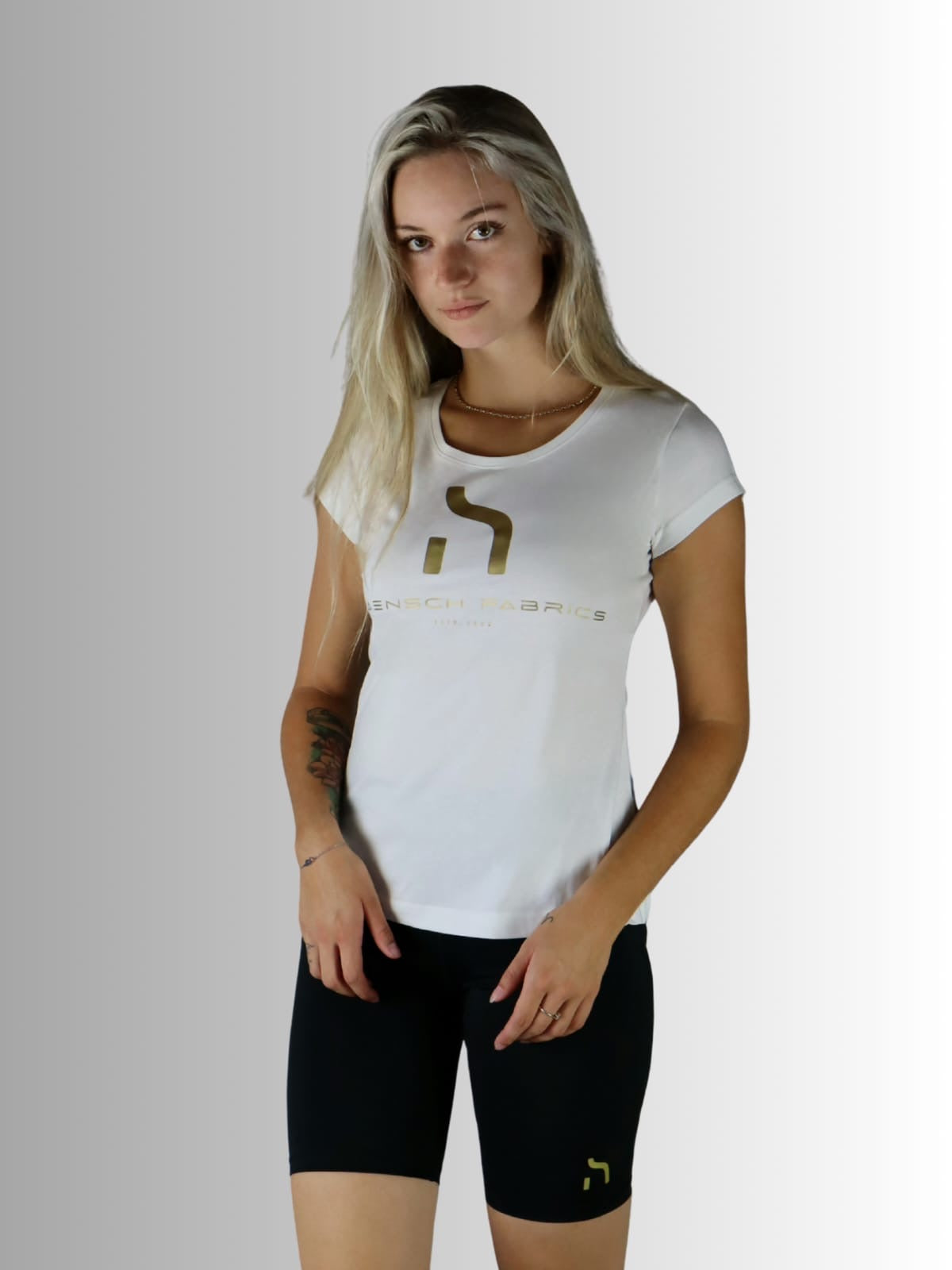 T-Shirt Slim Girls White