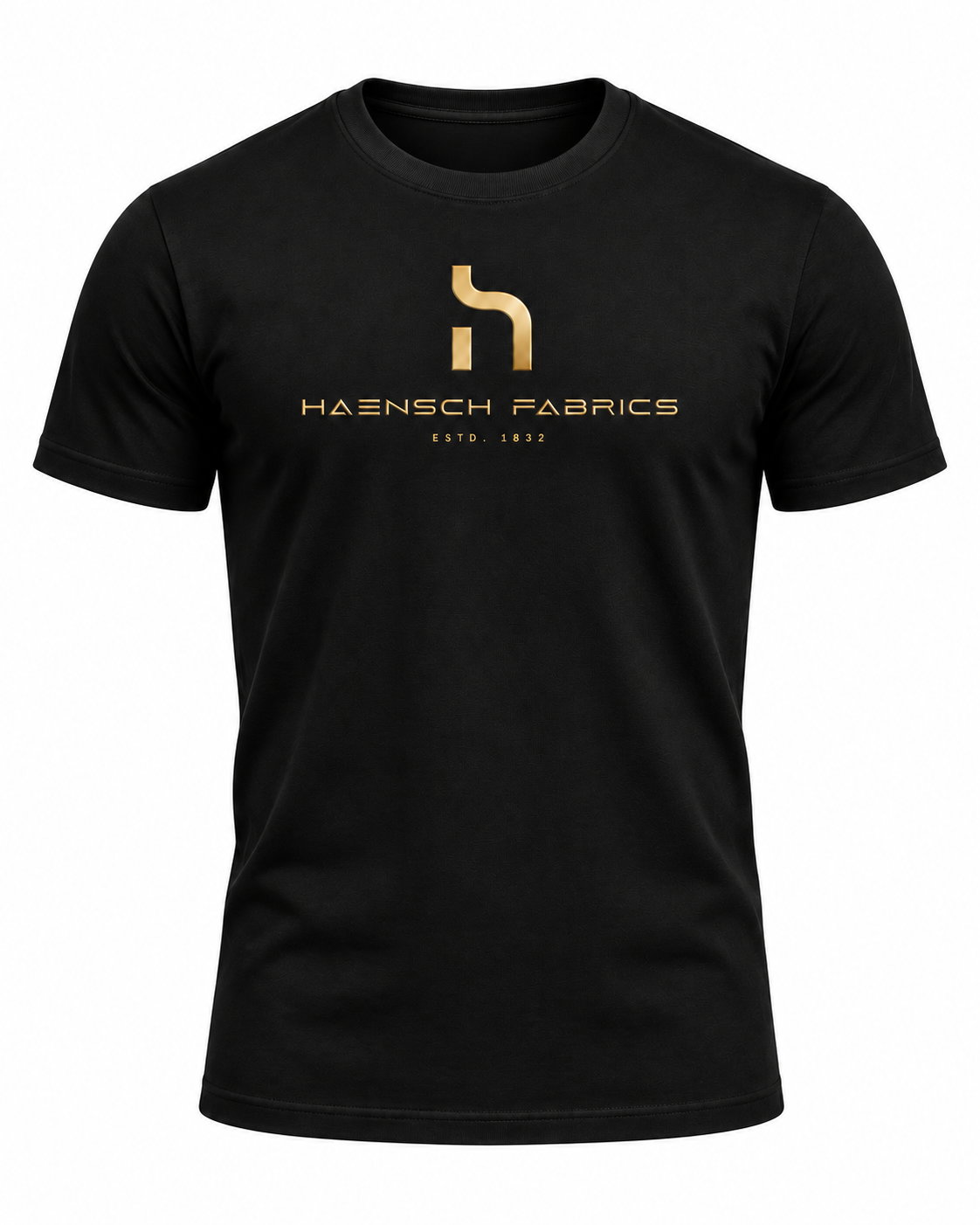 Haensch Coast Signature T-Shirt Herren – Black & Gold