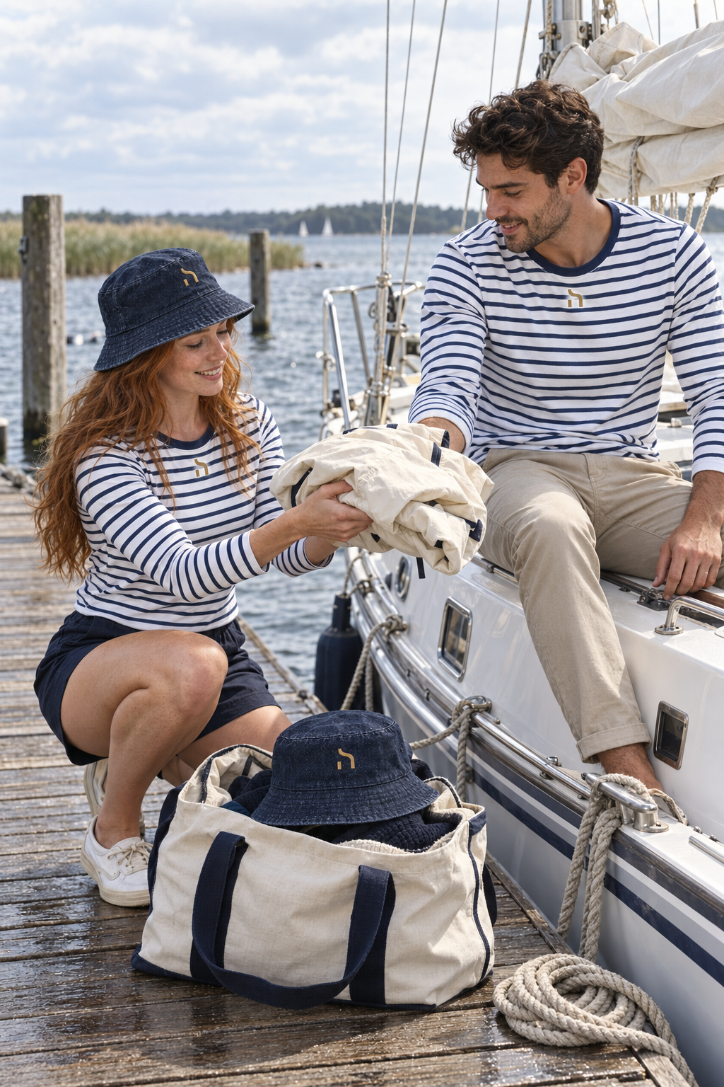 Haensch Coast Denim Bucket Hats