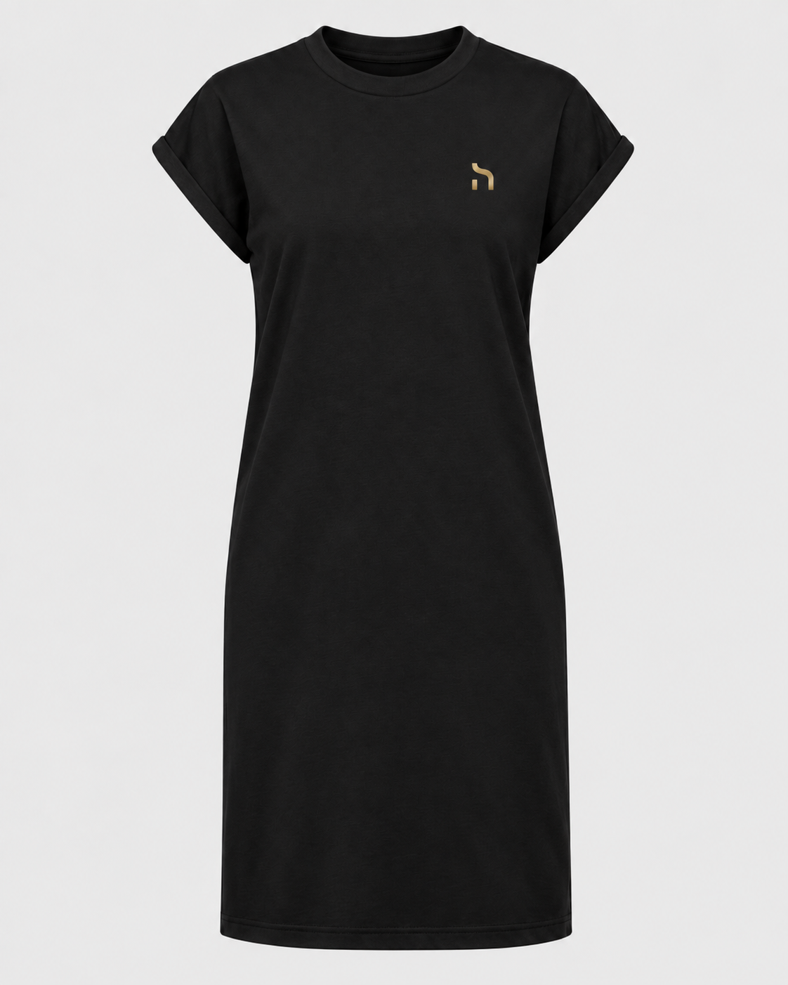 Haensch Coast Baltic Dress Damen in Schwarz mit goldenem Haensch Logo