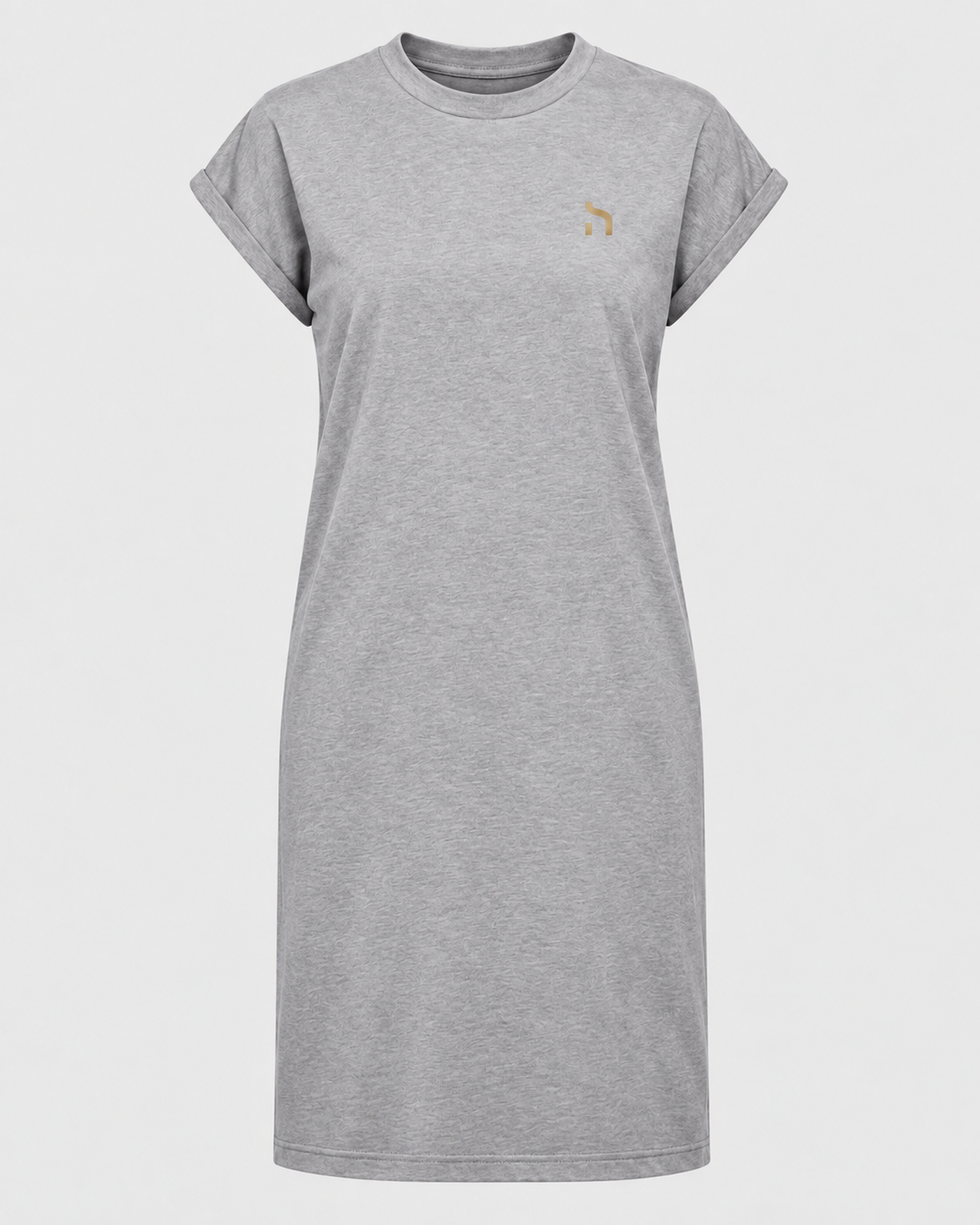 Haensch Coast Baltic Dress Damen in Light Asphalt mit goldenem Haensch Logo