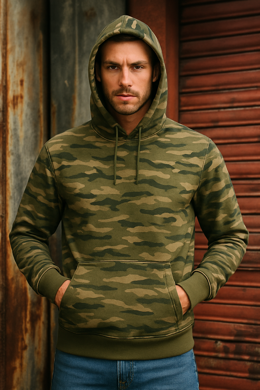 Haensch Camo Hoodie – Camouflage Edition